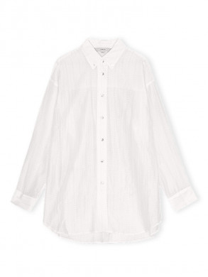Oversize shirt bright wht 