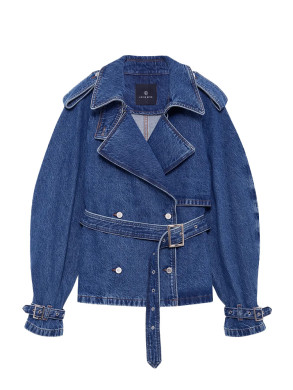 Pascal trench clean indigo 