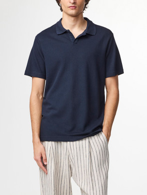 Paul ss polo shirt navy blue XL