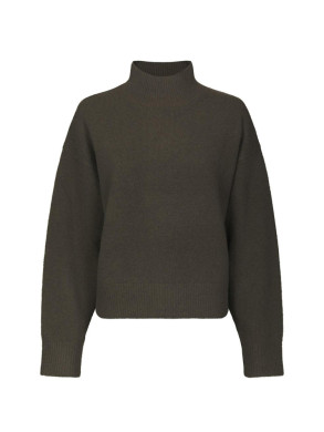 Paulina knit blouse moss green 