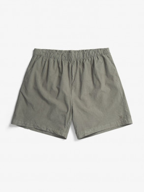 Per cotton tencel shorts mid khaki 