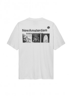 Photo print tee white 