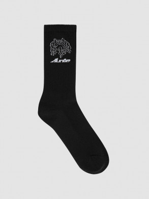 Pixel dancer socks black 