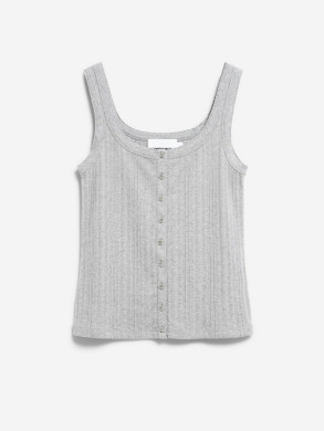 Pointelle top silver mel M