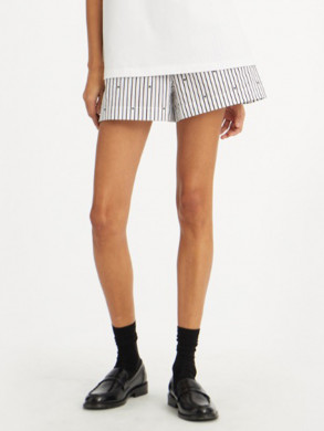 Poplin shorts black comb Poplin shorts black comb 