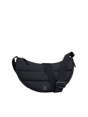 Puffer moon bag small black 