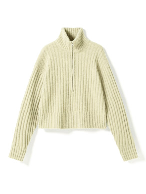 Pyrola pullover white moss 