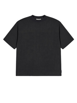 Heavy oversize tee black 