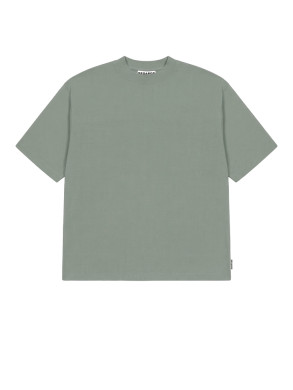 Heavy oversize tee frosted moss 