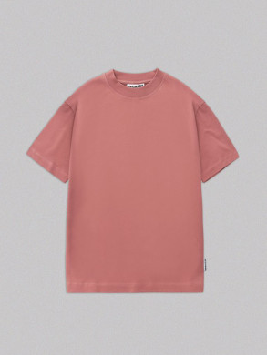 Relaxed tee ash rose L