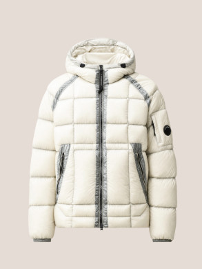 Medium jacket in dd-shell gauze wht 