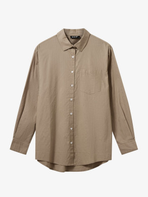 Ronne essential pajamas shirt latte S