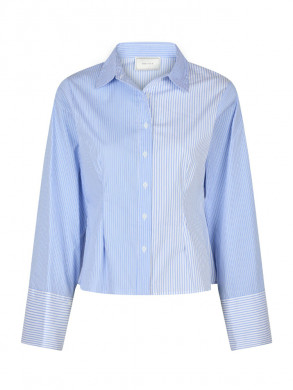 Rosa mix stripe shirt lt blue 