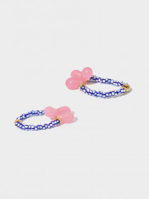 Lucky drops limited ring blue/white 