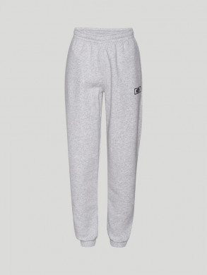 Sweatpants with logo lt grey mel 