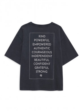 Rudy t-shirt empowerment washed black 