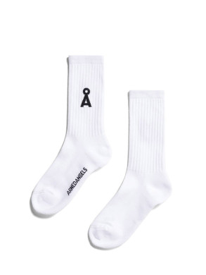 Saamus bold socks white 