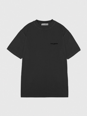 Saludos t-shirt washed black 