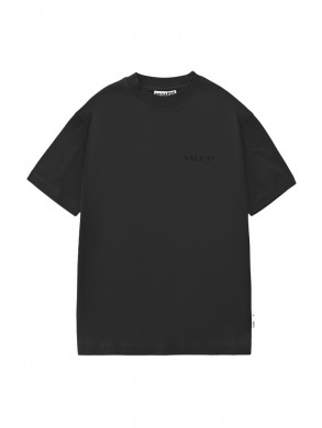 Saluti t-shirt washed black 