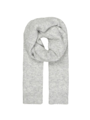 Sanelina-m brushy scarf lt grey mel 