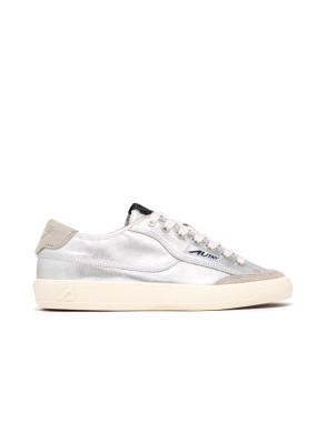 Windscape low w sneaker canvas silver 