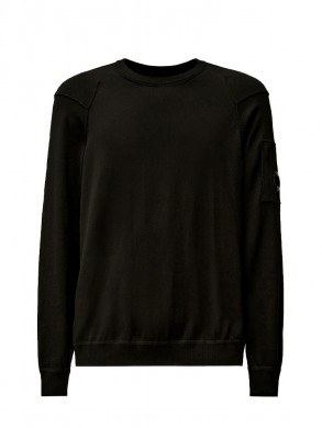 Sea island crew neck lens knit eclipse 