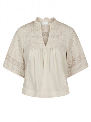 Siama s voile blouse ivory 