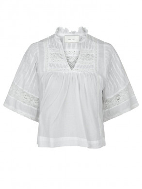 Siama s voile blouse white S
