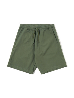 Simple shorts kelly cotton olive 