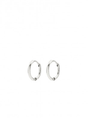 Slim hoops small silber 