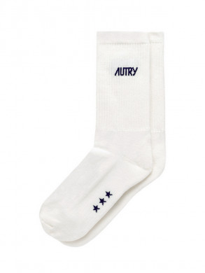 Socks stars cream blue 