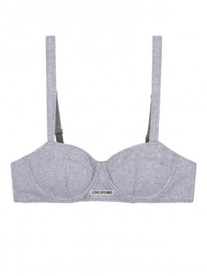 Spring bra grey 