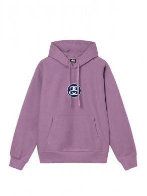 Ss-link hoodie orchid M