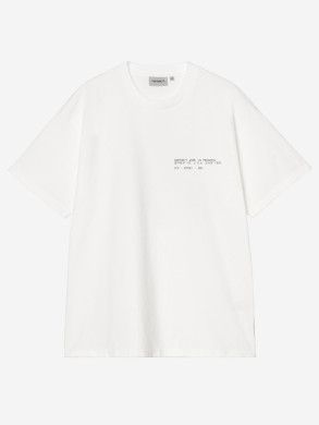 SS feather progress t-shirt white 