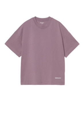SS link script t-shirt phlox 