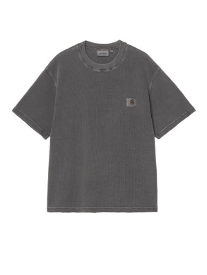 SS nelson waffle t-shirt black 