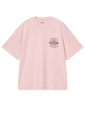 SS network t-shirt glassy pink 
