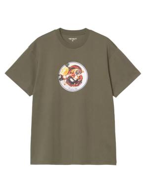 SS octopus t-shirt leaf 