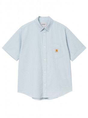 SS toland shirt blue fog 