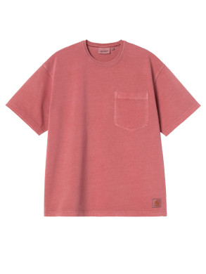 SS torion pocket t-shirt marsala 