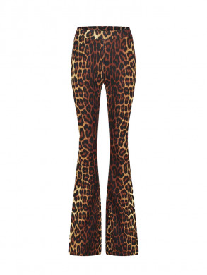 Sabrina flared leggins brown 