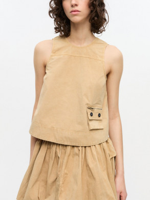 Stretch cotton top lark 