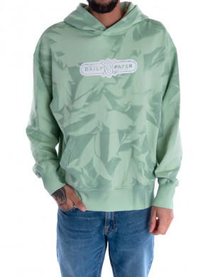 Menef hoodie green crease 