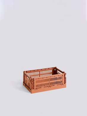 Colour crate S terracotta OS