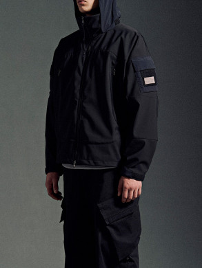 The protected uniform jacket black 