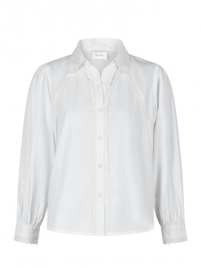 Tilly c poplin shirt white 