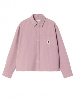 W ls toland shirt pink fog 