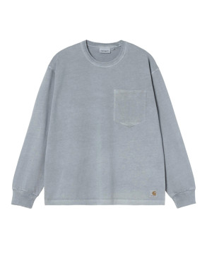LS torion pocket shirt office blue 