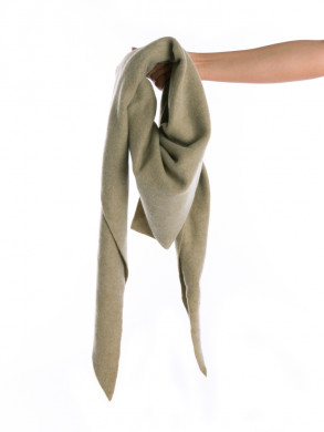 Kibo scarf triangle green 