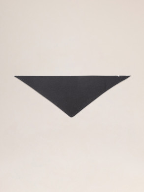Triangle scarf charcoal mist 
